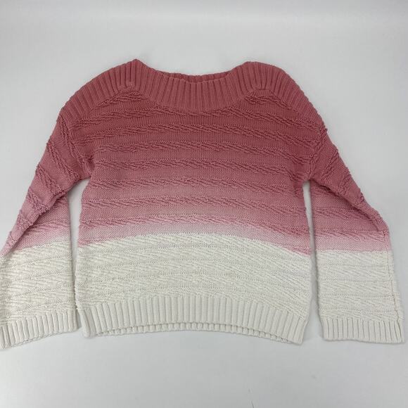 INC International Concept Sweater Ombre Cable Knit Top - Picture 1 of 7